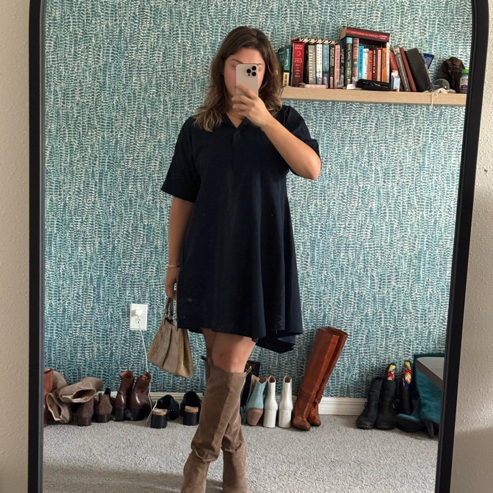 Akris Punto Elegant Black Shirt Dress